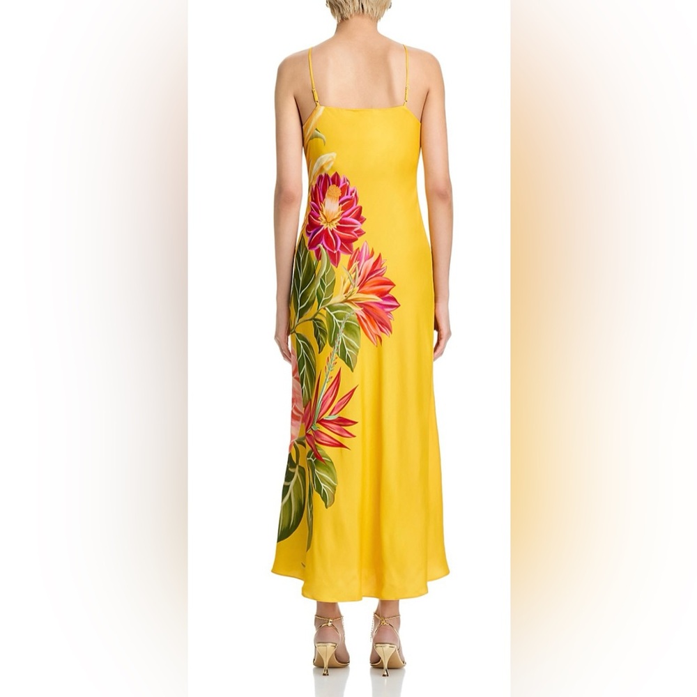 FARM Rio Spring Awakening Yellow Maxi Dress - Picture 4 of 6